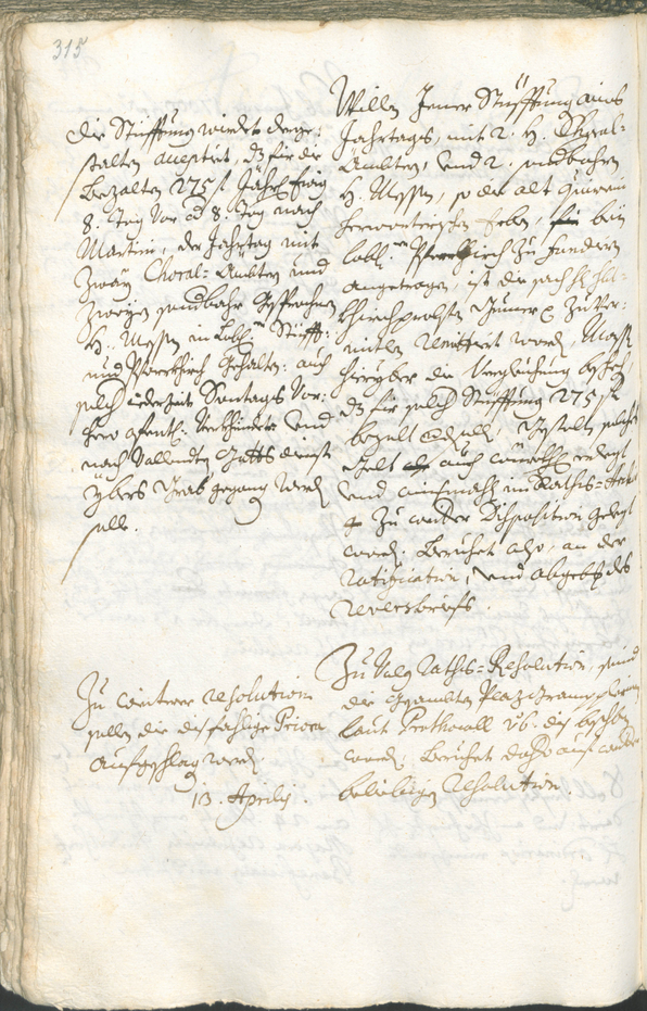 Archivio Storico della Città di Bolzano - BOhisto protocollo consiliare 1723/26 