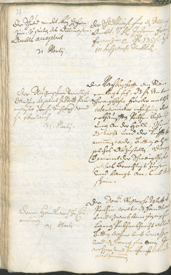 Stadtarchiv Bozen - BOhisto Ratsprotokoll 1723/26 