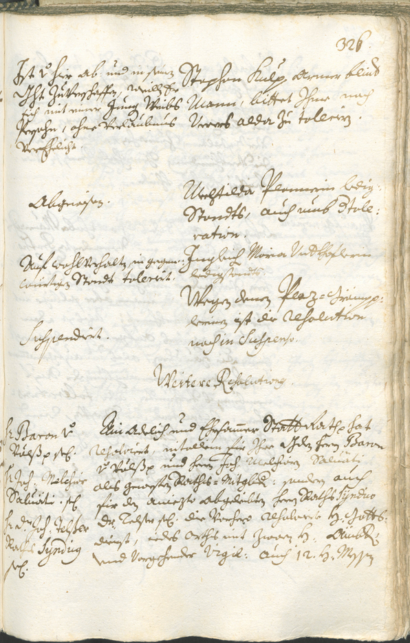 Archivio Storico della Città di Bolzano - BOhisto protocollo consiliare 1723/26 