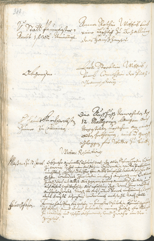 Archivio Storico della Città di Bolzano - BOhisto protocollo consiliare 1723/26 