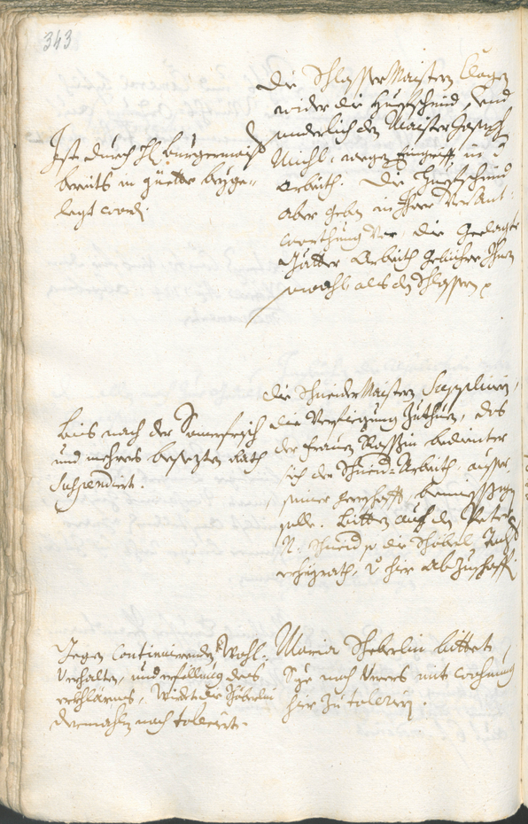 Civic Archives of Bozen-Bolzano - BOhisto Ratsprotokoll 1723/26 