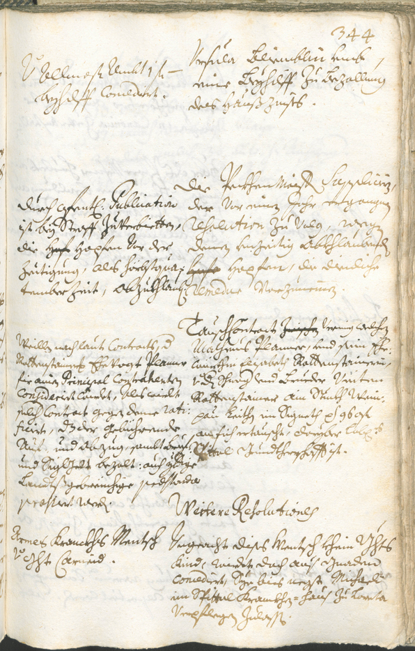 Civic Archives of Bozen-Bolzano - BOhisto Ratsprotokoll 1723/26 