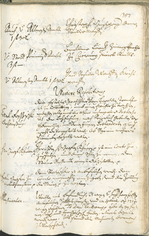 Archivio Storico della Città di Bolzano - BOhisto protocollo consiliare 1723/26 