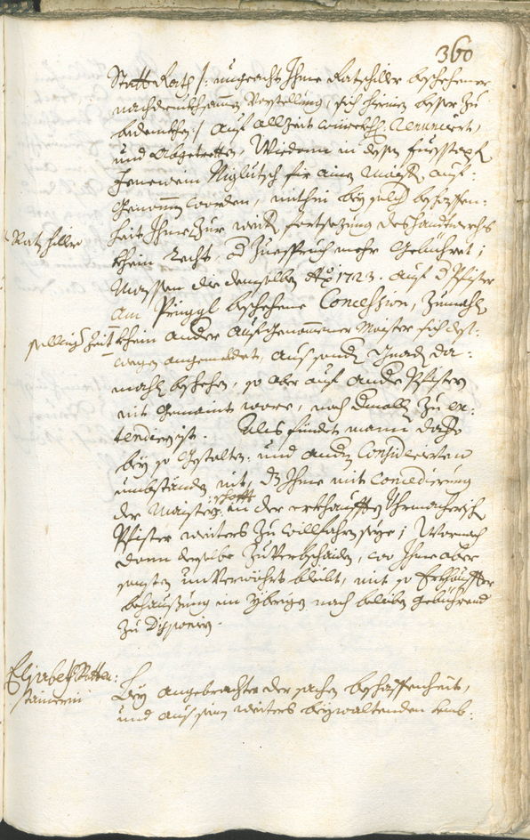 Archivio Storico della Città di Bolzano - BOhisto protocollo consiliare 1723/26 