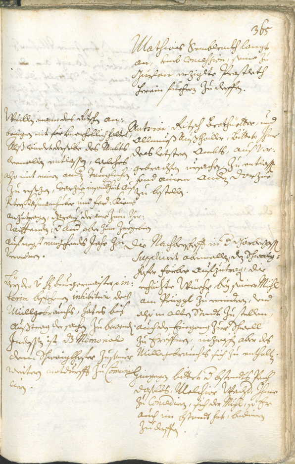 Civic Archives of Bozen-Bolzano - BOhisto Ratsprotokoll 1723/26 