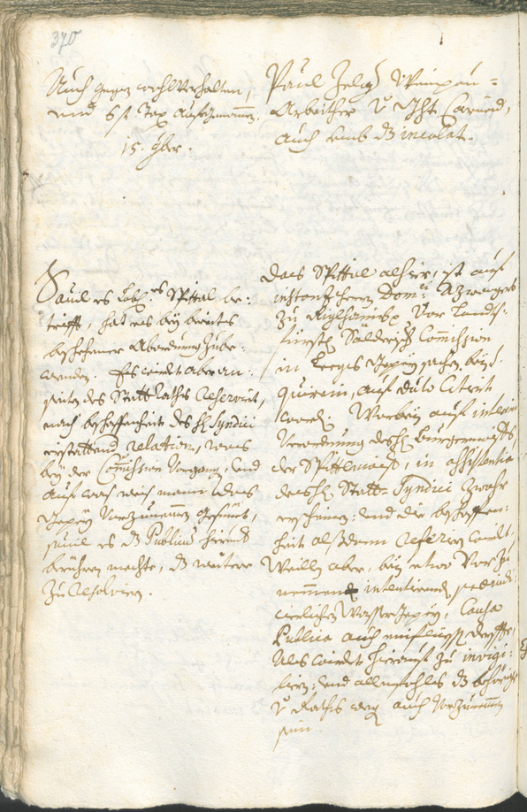 Civic Archives of Bozen-Bolzano - BOhisto Ratsprotokoll 1723/26 