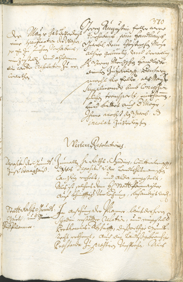 Civic Archives of Bozen-Bolzano - BOhisto Ratsprotokoll 1723/26 