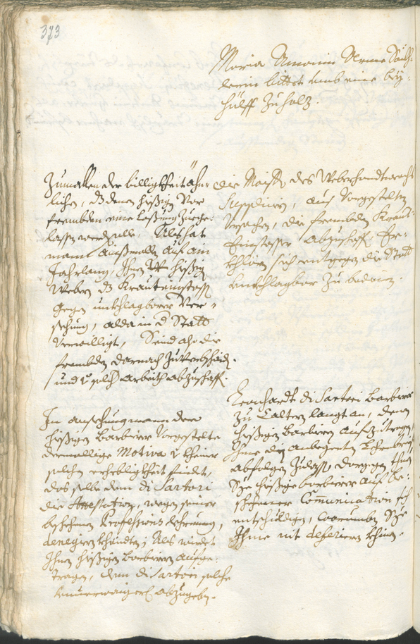 Archivio Storico della Città di Bolzano - BOhisto protocollo consiliare 1723/26 