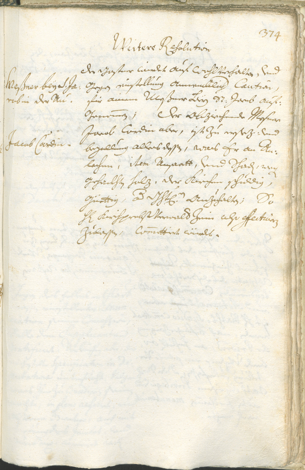 Civic Archives of Bozen-Bolzano - BOhisto Ratsprotokoll 1723/26 