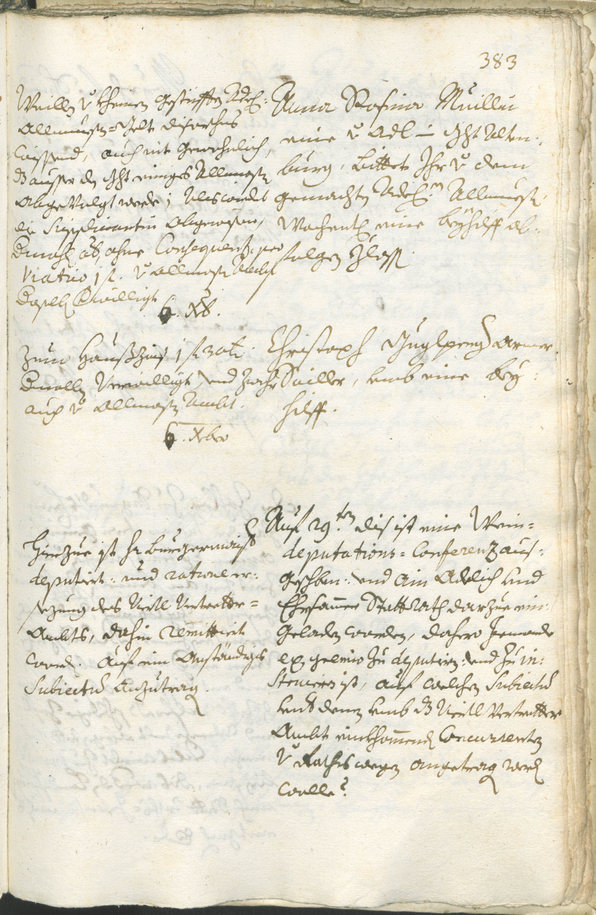 Archivio Storico della Città di Bolzano - BOhisto protocollo consiliare 1723/26 