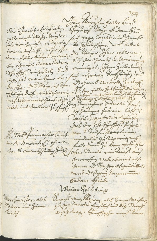 Archivio Storico della Città di Bolzano - BOhisto protocollo consiliare 1723/26 