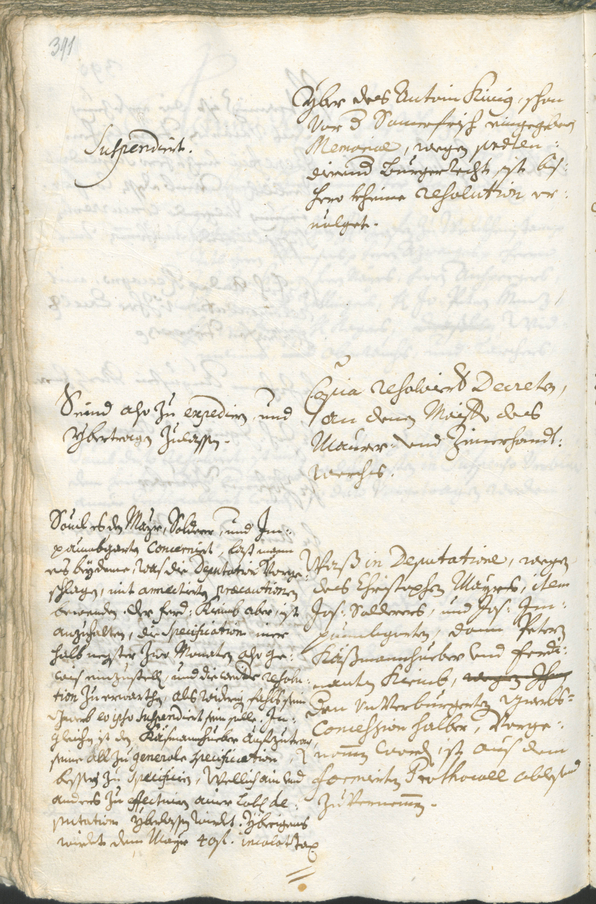 Archivio Storico della Città di Bolzano - BOhisto protocollo consiliare 1723/26 