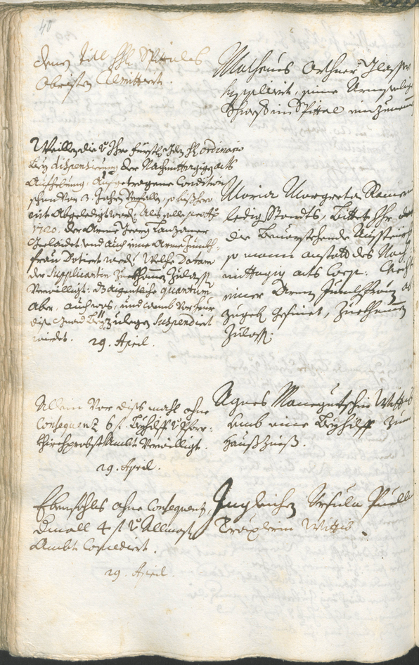 Archivio Storico della Città di Bolzano - BOhisto protocollo consiliare 1723/26 