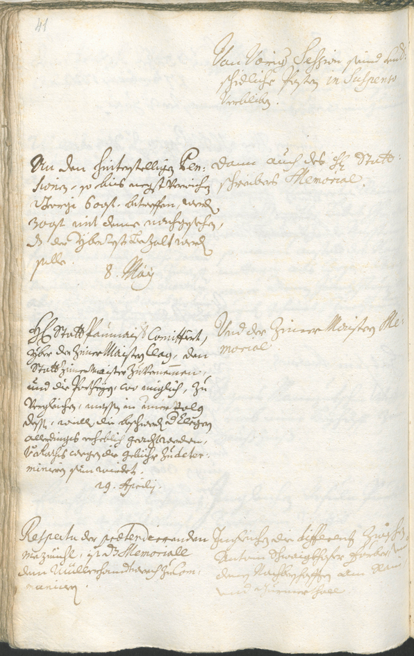 Archivio Storico della Città di Bolzano - BOhisto protocollo consiliare 1723/26 