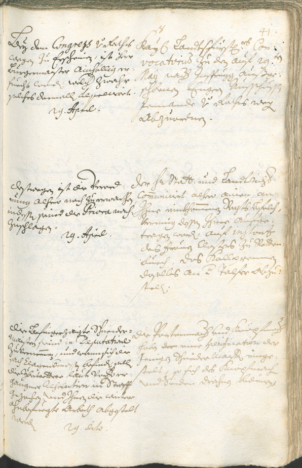 Civic Archives of Bozen-Bolzano - BOhisto Ratsprotokoll 1723/26 