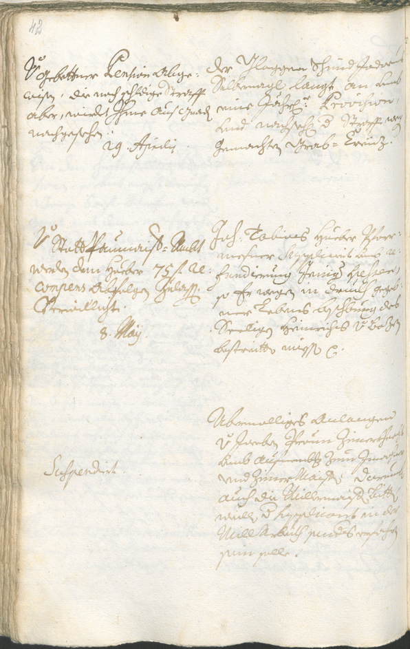 Archivio Storico della Città di Bolzano - BOhisto protocollo consiliare 1723/26 