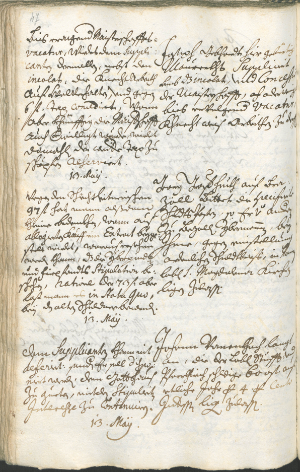 Civic Archives of Bozen-Bolzano - BOhisto Ratsprotokoll 1723/26 