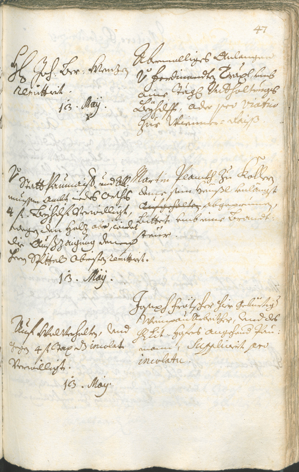 Civic Archives of Bozen-Bolzano - BOhisto Ratsprotokoll 1723/26 