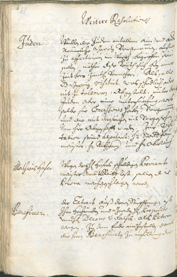 Civic Archives of Bozen-Bolzano - BOhisto Ratsprotokoll 1723/26 