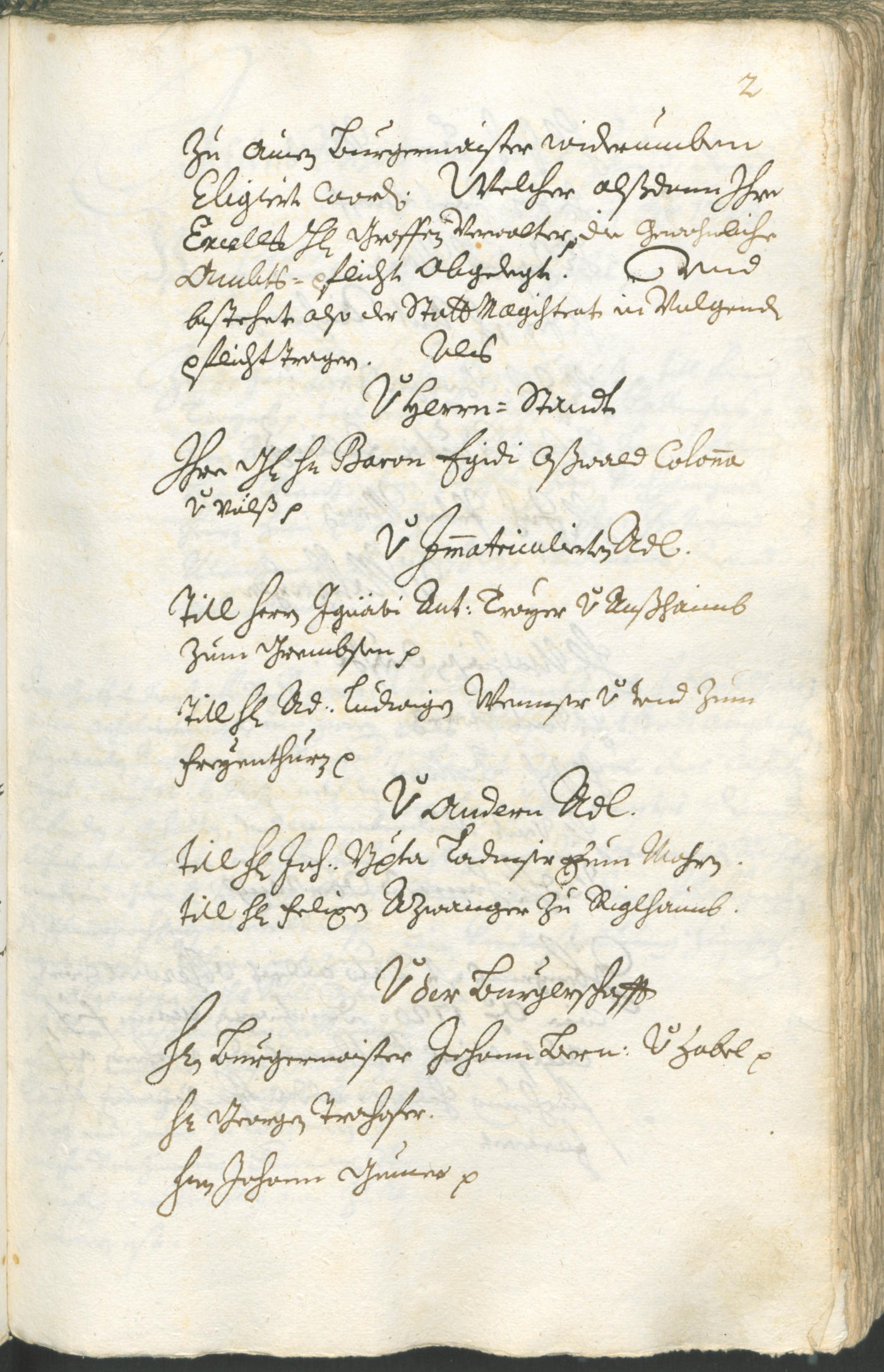 Stadtarchiv Bozen - BOhisto Ratsprotokoll 1723/26 