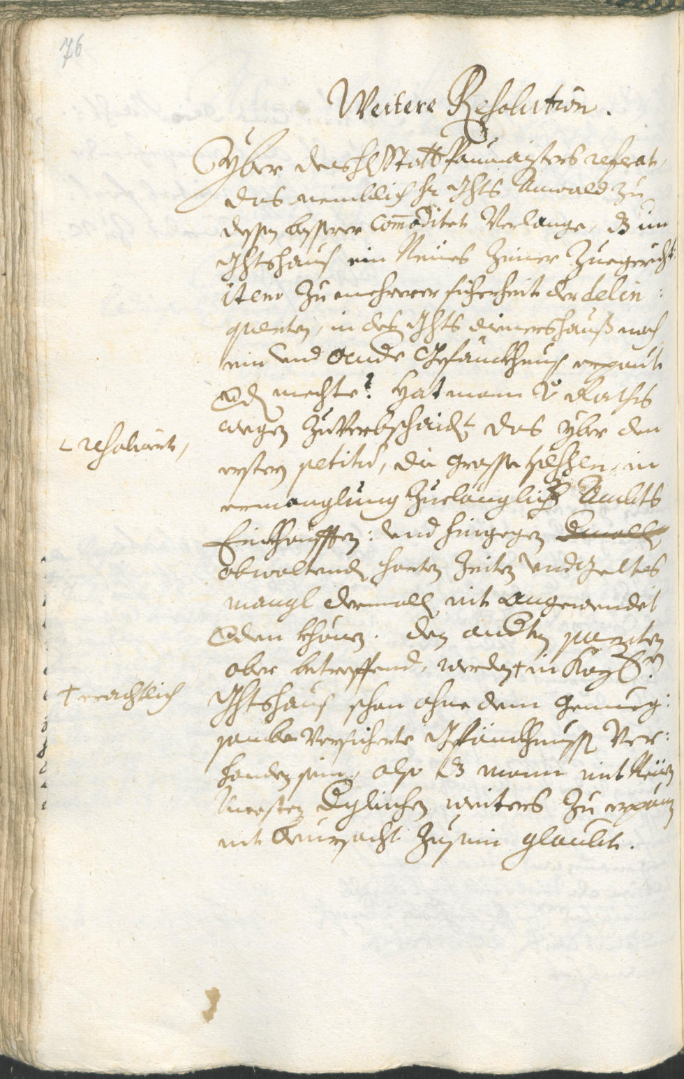 Archivio Storico della Città di Bolzano - BOhisto protocollo consiliare 1723/26 