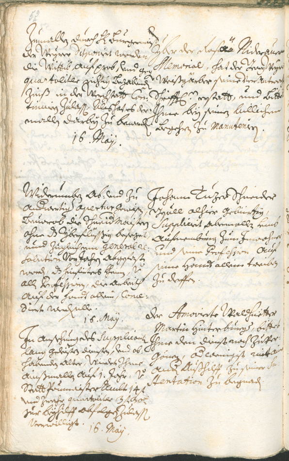 Civic Archives of Bozen-Bolzano - BOhisto Ratsprotokoll 1726/29 