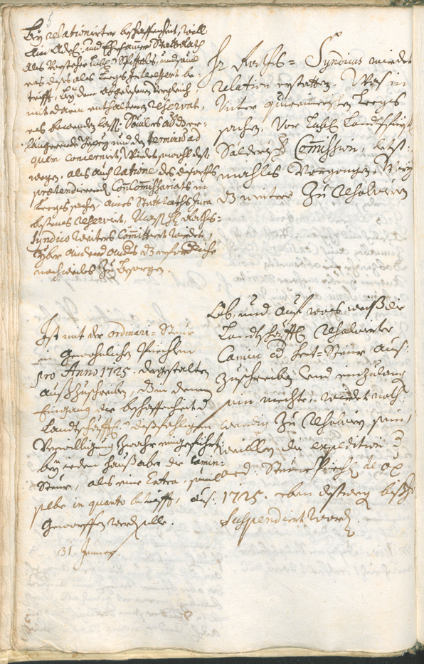 Civic Archives of Bozen-Bolzano - BOhisto Ratsprotokoll 1726/29 