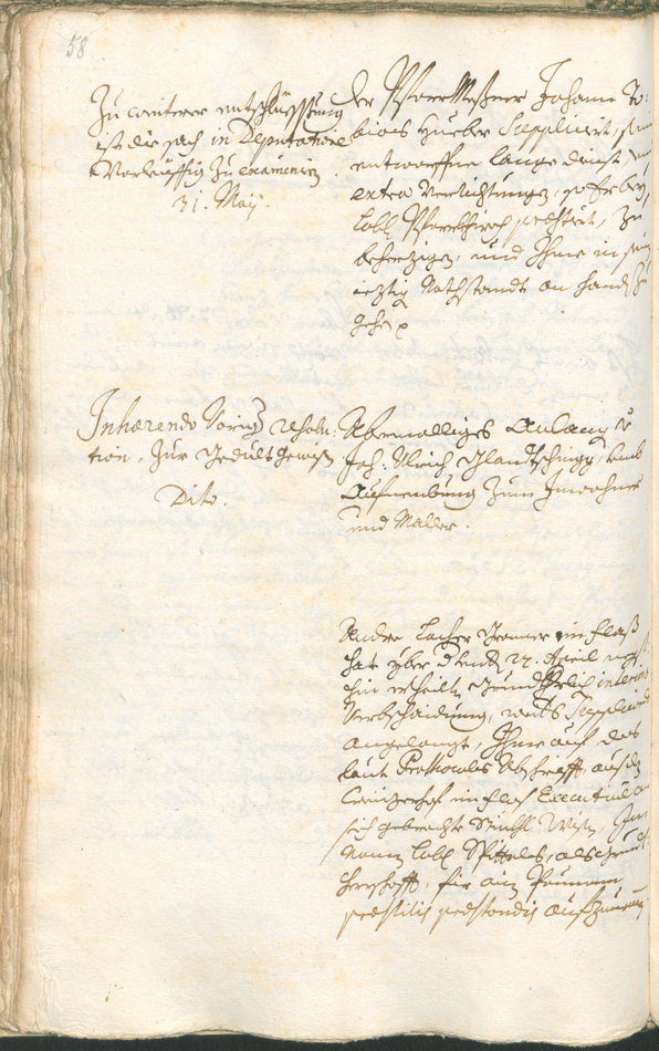 Stadtarchiv Bozen - BOhisto Ratsprotokoll 1726/29 