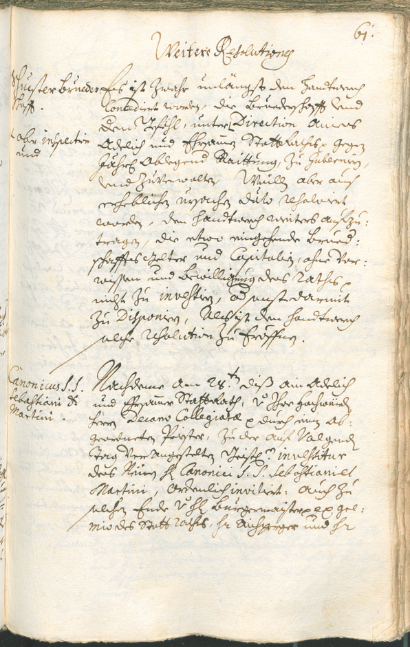 Civic Archives of Bozen-Bolzano - BOhisto Ratsprotokoll 1726/29 