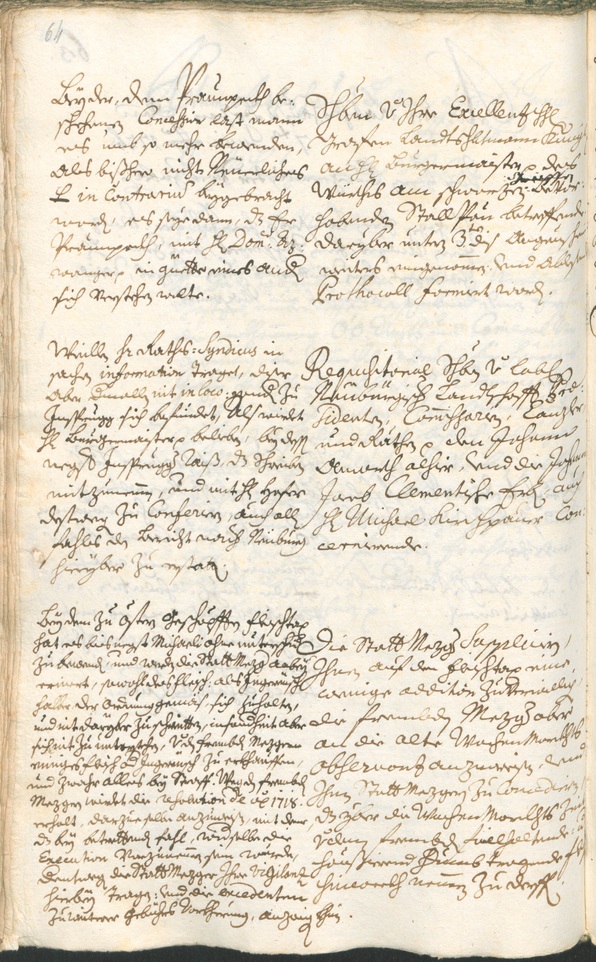 Civic Archives of Bozen-Bolzano - BOhisto Ratsprotokoll 1726/29 