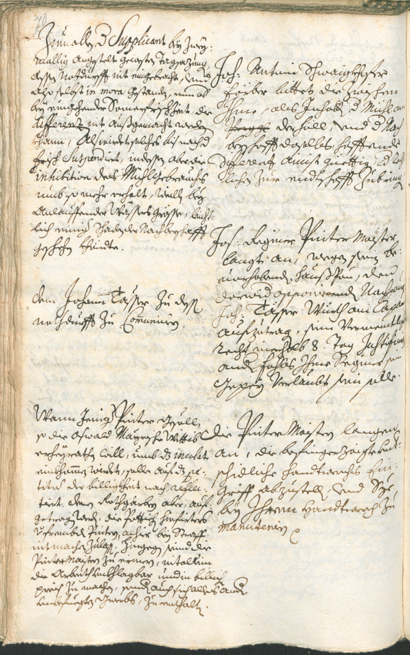 Civic Archives of Bozen-Bolzano - BOhisto Ratsprotokoll 1726/29 