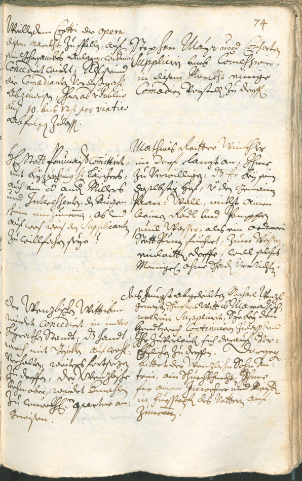 Civic Archives of Bozen-Bolzano - BOhisto Ratsprotokoll 1726/29 