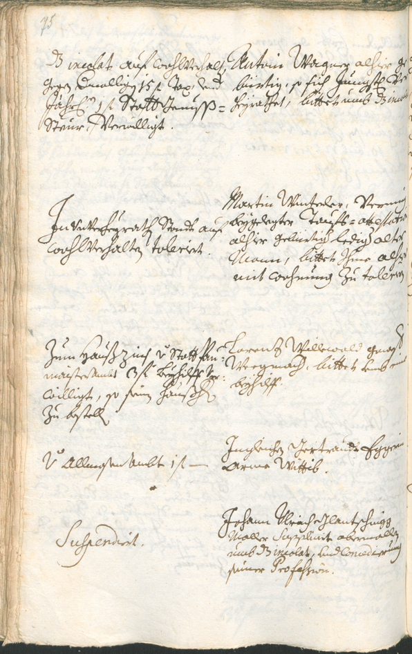 Stadtarchiv Bozen - BOhisto Ratsprotokoll 1726/29 