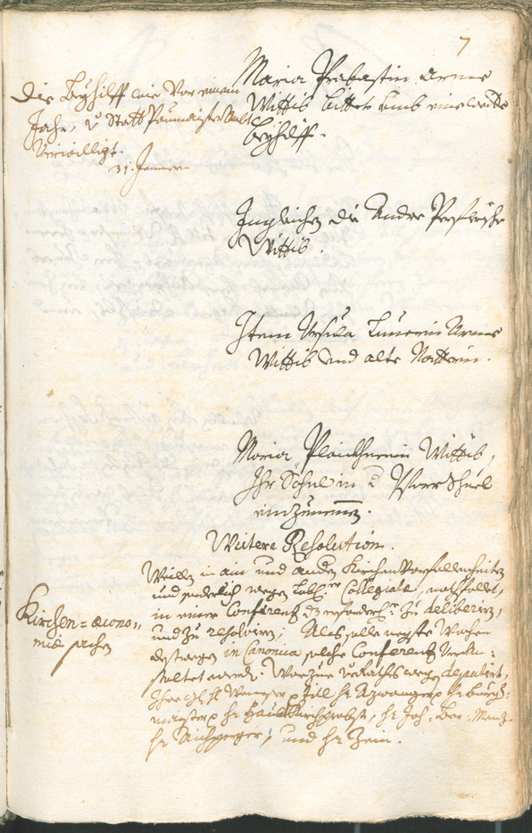 Civic Archives of Bozen-Bolzano - BOhisto Ratsprotokoll 1726/29 