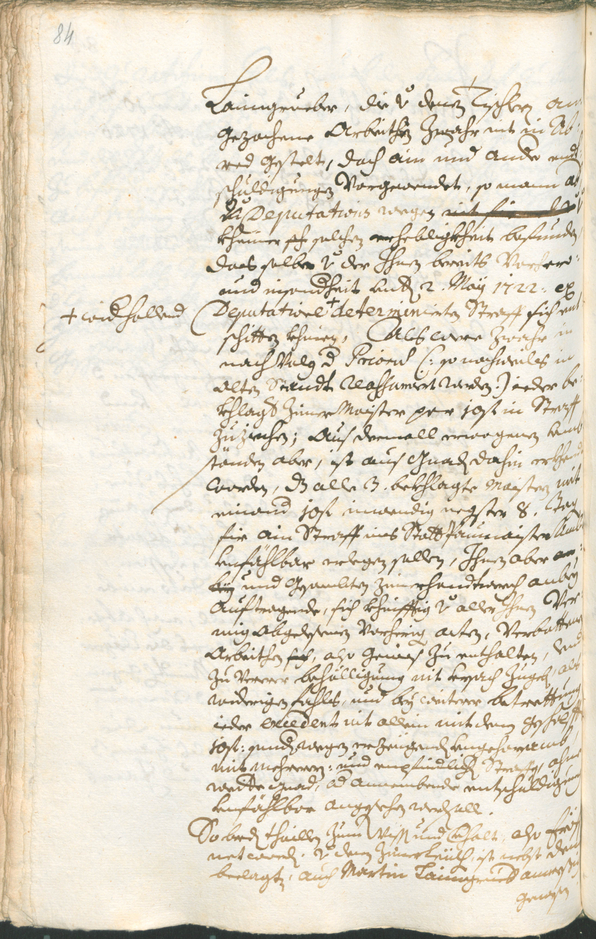 Stadtarchiv Bozen - BOhisto Ratsprotokoll 1726/29 