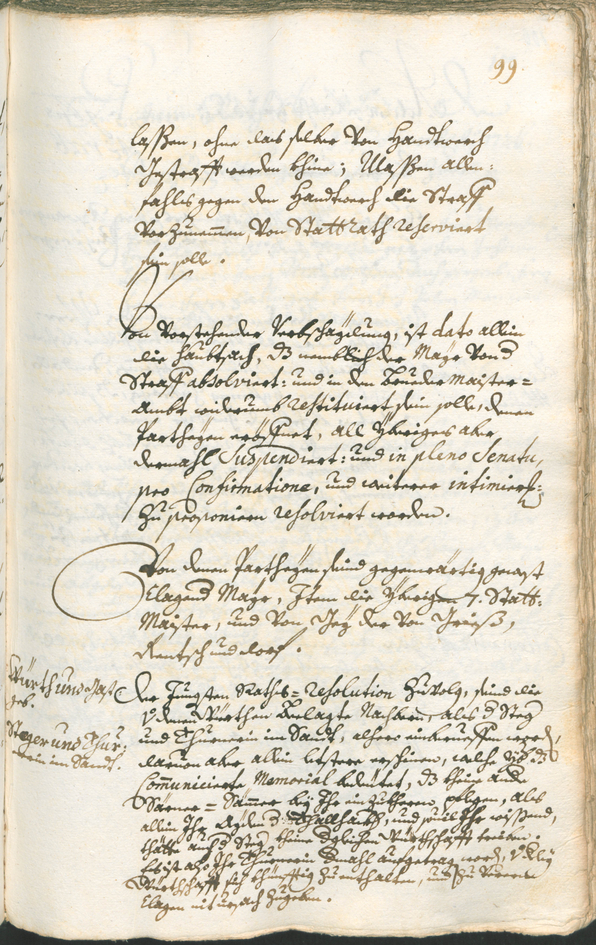 Stadtarchiv Bozen - BOhisto Ratsprotokoll 1726/29 