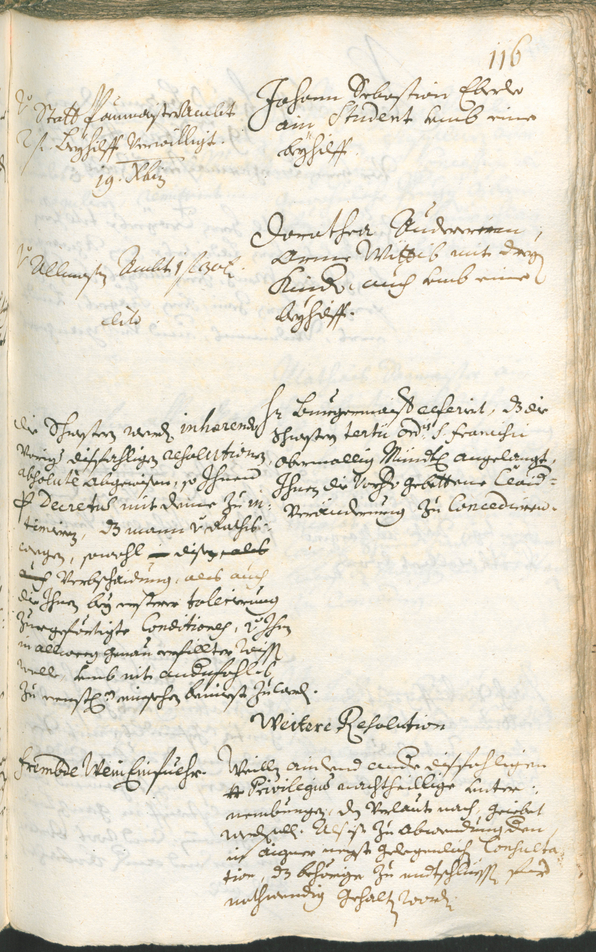 Archivio Storico della Città di Bolzano - BOhisto protocollo consiliare 1726/29 