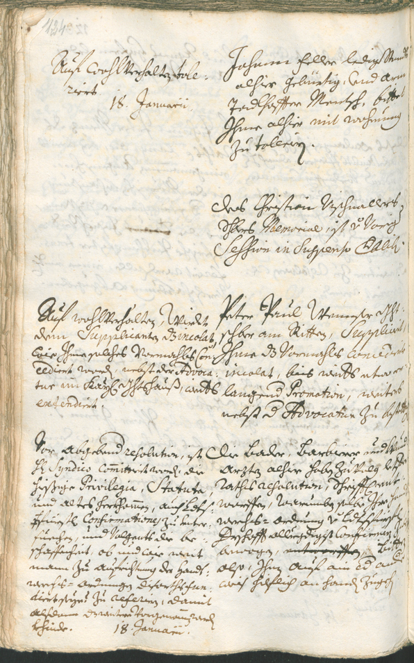 Civic Archives of Bozen-Bolzano - BOhisto Ratsprotokoll 1726/29 