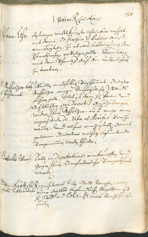 Civic Archives of Bozen-Bolzano - BOhisto Ratsprotokoll 1726/29 