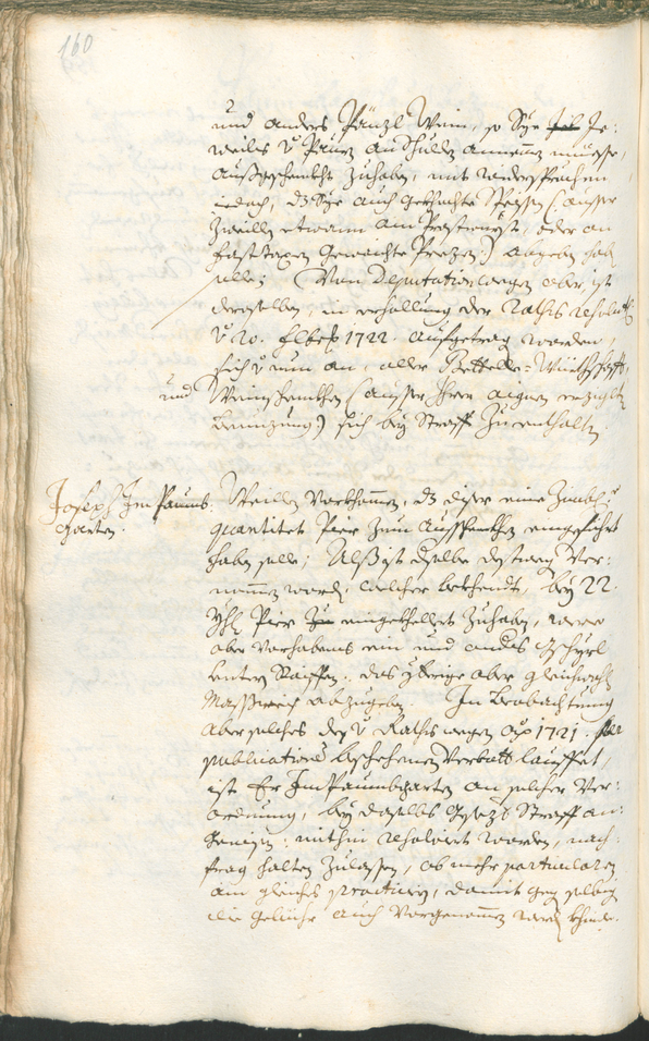 Civic Archives of Bozen-Bolzano - BOhisto Ratsprotokoll 1726/29 