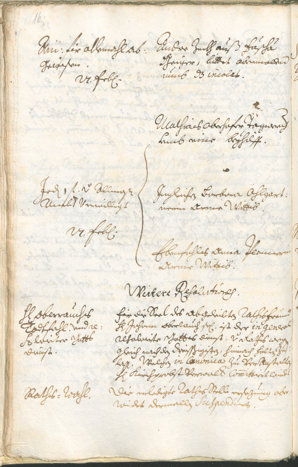 Stadtarchiv Bozen - BOhisto Ratsprotokoll 1726/29 
