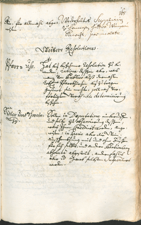 Civic Archives of Bozen-Bolzano - BOhisto Ratsprotokoll 1726/29 