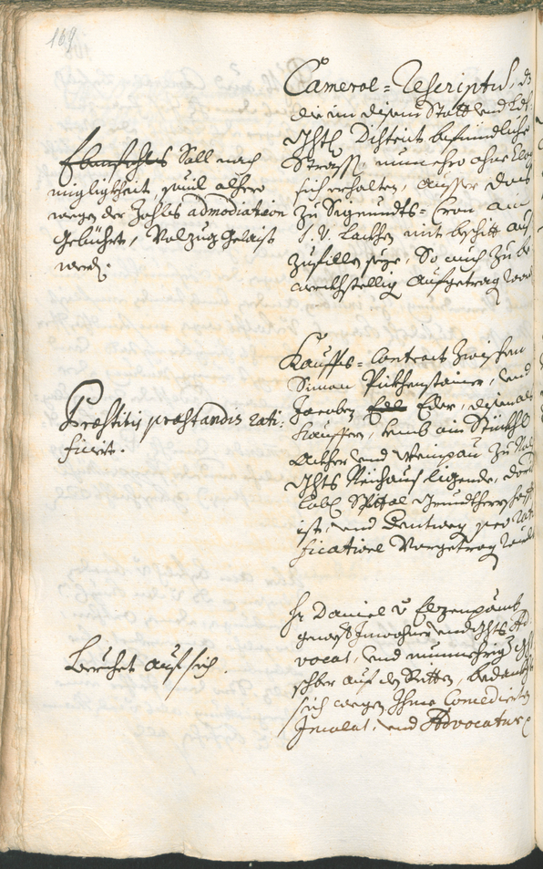 Stadtarchiv Bozen - BOhisto Ratsprotokoll 1726/29 