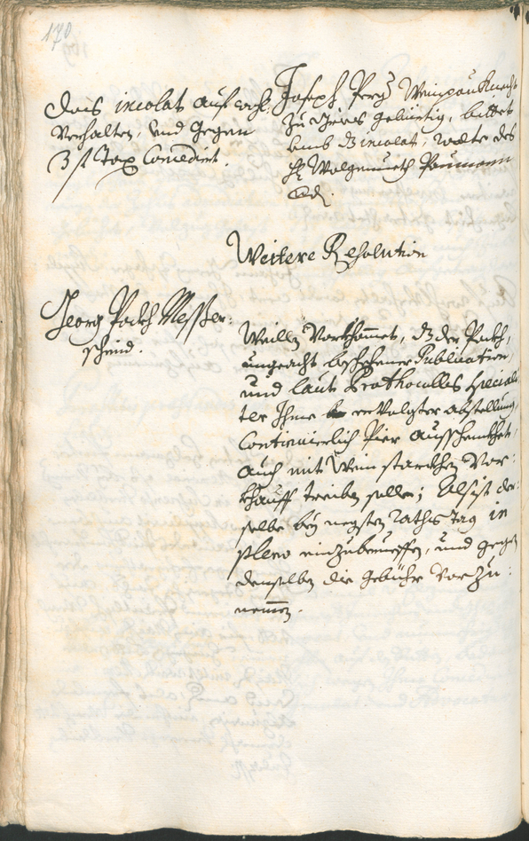 Civic Archives of Bozen-Bolzano - BOhisto Ratsprotokoll 1726/29 