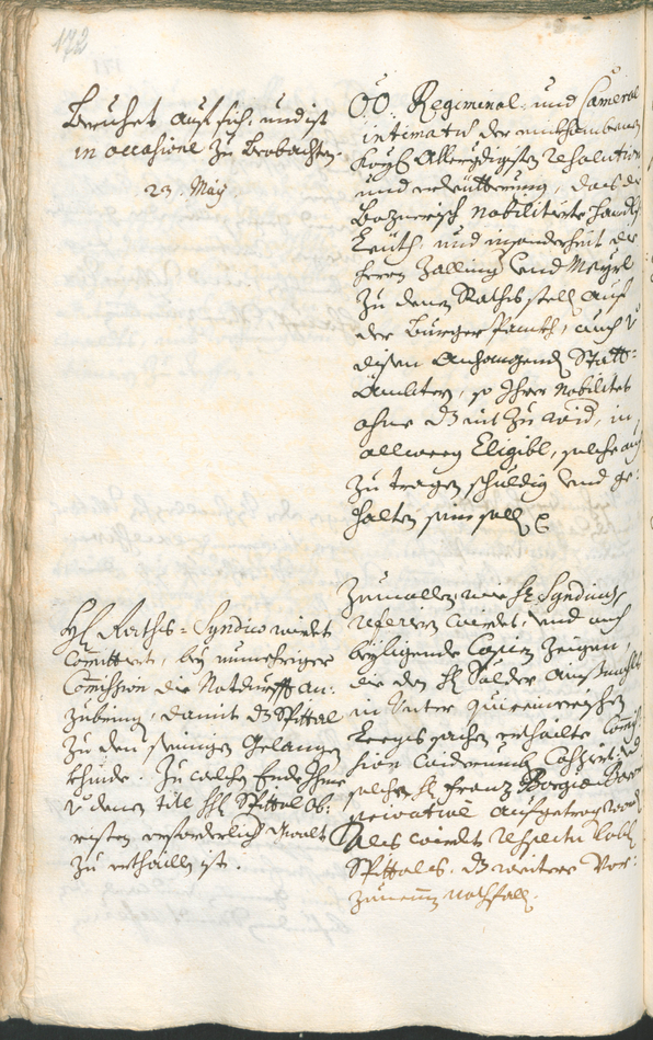 Stadtarchiv Bozen - BOhisto Ratsprotokoll 1726/29 