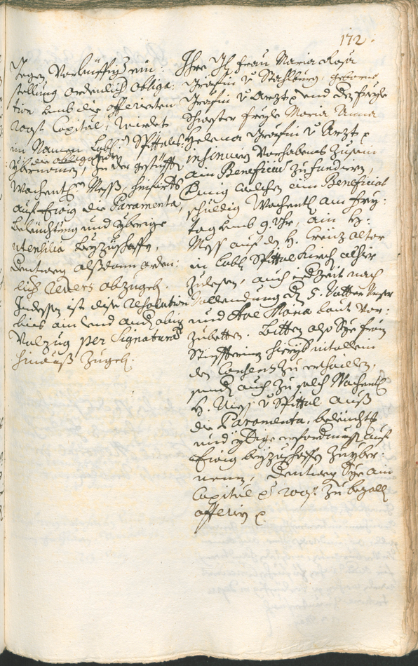 Stadtarchiv Bozen - BOhisto Ratsprotokoll 1726/29 