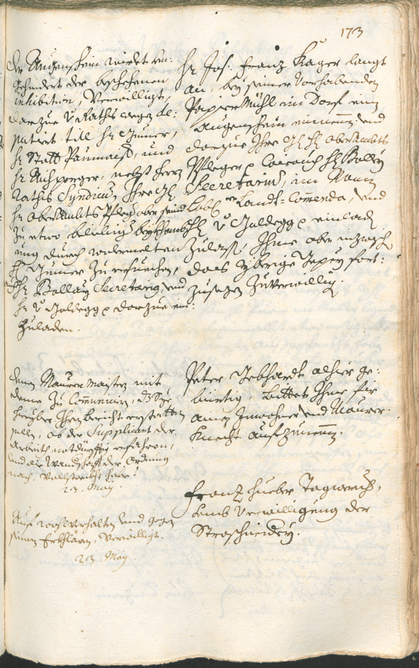 Archivio Storico della Città di Bolzano - BOhisto protocollo consiliare 1726/29 