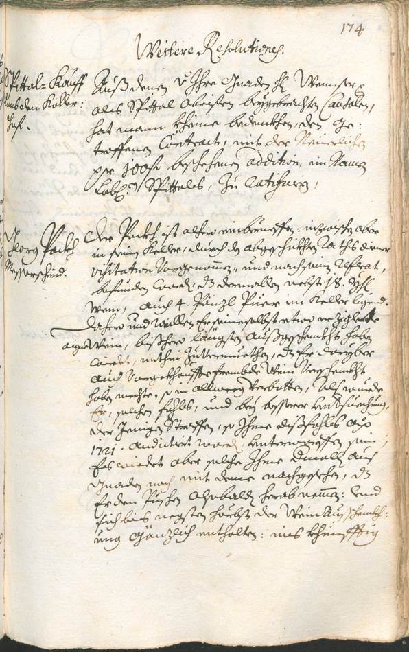 Civic Archives of Bozen-Bolzano - BOhisto Ratsprotokoll 1726/29 