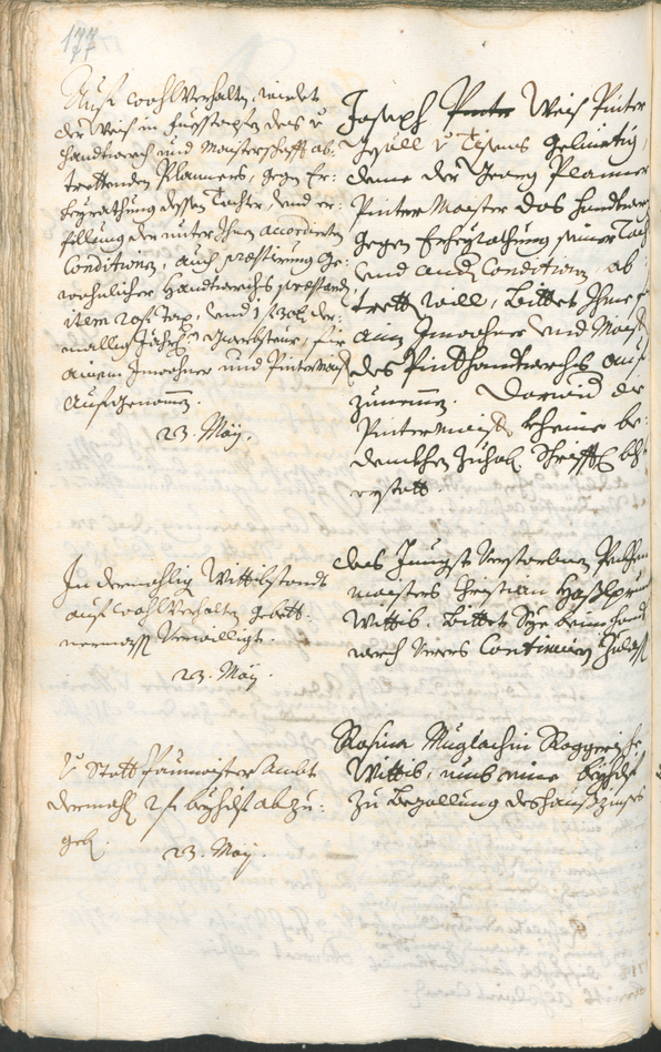 Civic Archives of Bozen-Bolzano - BOhisto Ratsprotokoll 1726/29 