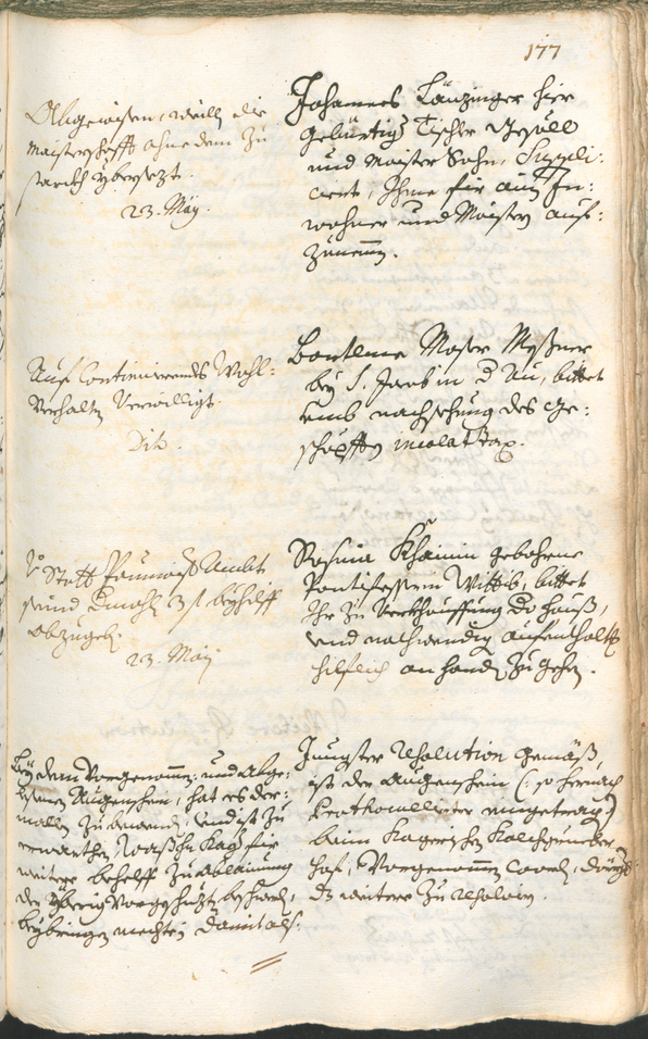 Stadtarchiv Bozen - BOhisto Ratsprotokoll 1726/29 